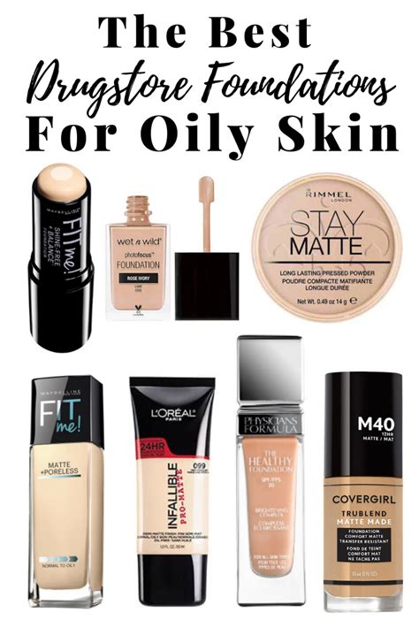 lightweight foundation for oily skin.